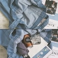 thumbnail image 5 of PIKADINGNIS Denim Handbag for Women Retro Tote Shoulder Purse Lightweight Crossbody Bag for Girls, 5 of 6