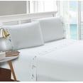 thumbnail image 2 of Harper Lane Embroidered Seabirds Sheet Set Twin, 2 of 4