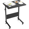 thumbnail image 4 of Table d'Appoint Mobile Pouces Tables de Bout Bureau d'Ordinateur Portable Hauteur Réglable avec Roues Table de Sofa Mobile Table de Chevet Table d'Appoint de Bureau Table à Collation pour la Maison Érable, 4 of 4