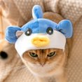 thumbnail image 1 of Soft 1 pcs Pet Decor Dress Up Photograph Props Warm Dog Costume Cat Hat Pet Cap Pet Headwear L FISH, 1 of 8