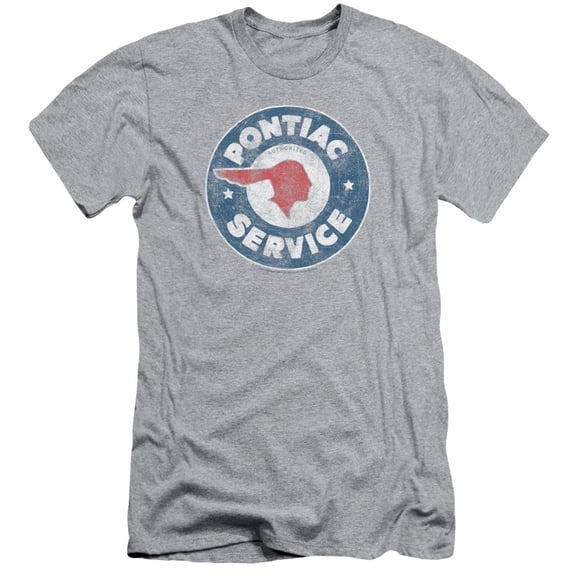 Pontiac - Vintage Pontiac Service - Slim Fit Short Sleeve Shirt - XX-Large