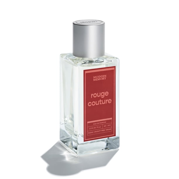 Rouge Couture Eau de Parfum para mujer Notas de cassis brillante y frambuesa para pieles sensibles Fragancia de lujo de Modern Memory 2.5 fl oz