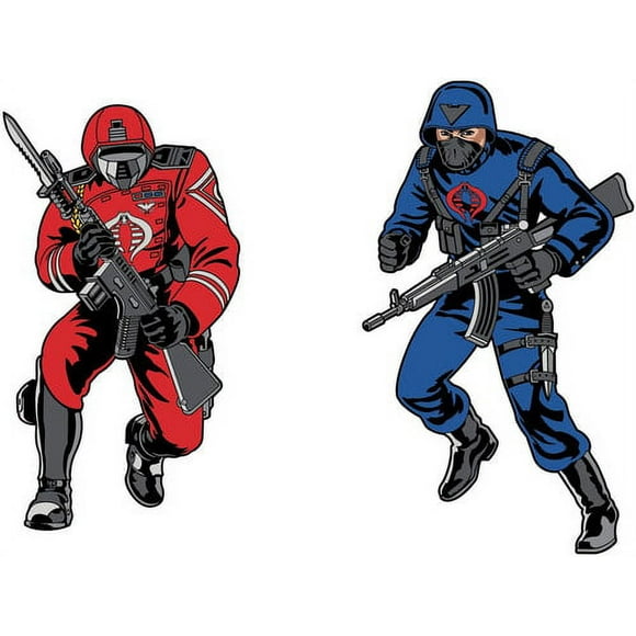 Icon Heroes - G.I. Joe Crimson Guard x Cobra Officer Retro Pin Set (Net)