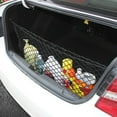 thumbnail image 1 of HLONK Sac de Rangement Universel Réglable en Filet pour Coffre de Voiture, Randonnée, Camping, SUV, Accessoires Intérieurs Arrière, 1 of 5