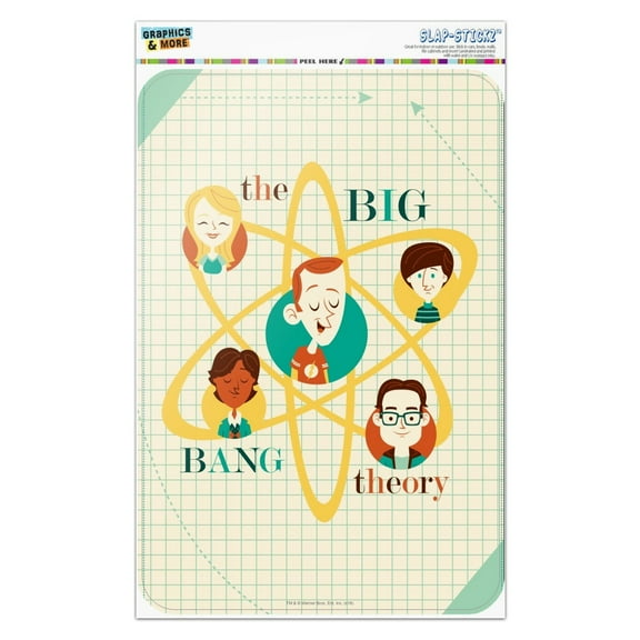 Big Bang Theory Retro Art Home Business Office Sign