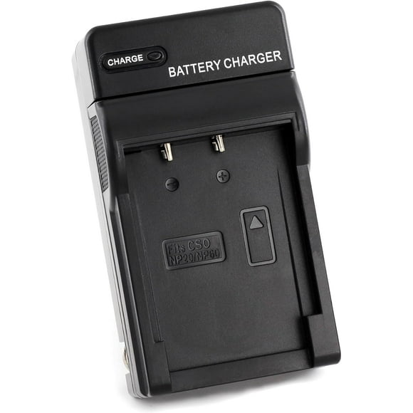 ERDS-NP-60 Wall Charger for Casio Exilim EX-S12, EX-Z25, EX-Z29, Zoom EX-Z20, Zoom EX-Z19, Zoom EX-Z21, Zoom EX-Z22, Zoom EX-Z80, Zoom EX-Z85, Zoom EX-Z9, Zoom EX-Z90 and More with Foldable Plug