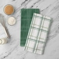 Better Homes & Gardens Kitchen Towel Set, Green, Set of 4
