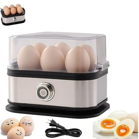Sunny Side Up Egg Maker, 2026 Upgraded Sunny Side Master Egg Cooker,  Stainless Steel Electric Rapid Eggs Cooker With Auto Shut-Off, BPA Free,for Hard Boiled Eggs, Soft, Medium