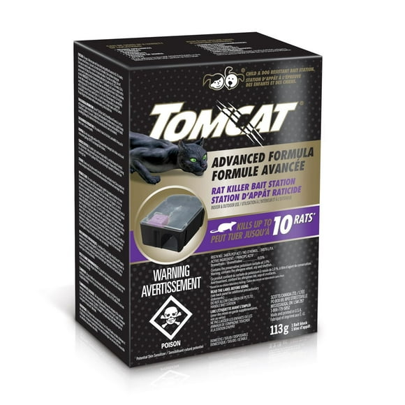 Tomcat Rat Killer Bait Station Advanced Formula 1 x 113g