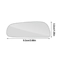 thumbnail image 3 of Rearview Mirror Adhesive Car Blind Spot Mirror 360 Degree Swivel Wide Angle Adjustable Side Mirror For Cars Trucks SUVs RVs, 3 of 9