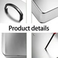 thumbnail image 3 of XISAOK 304 Nonrust Steel Square Barbecue Grills Cover for Even Heat Distribution Cooking, 3 of 11