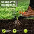 thumbnail image 6 of Steelite 4-Claw Stand Up Weed Puller Tool,Heavy Duty Weed Pulling Tool with 39" Long Handle & Quick-Release Ejector Mechanism,Detachable Gardening Hand Weeding Tool,Root Weed Remover Tool for Lawn, 6 of 10