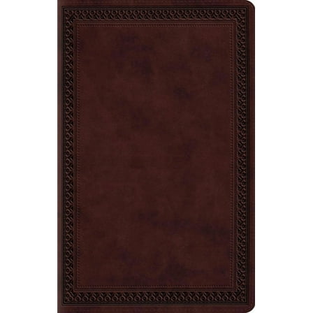 Large Print Value Thinline Bible-ESV-Border Design, (Hardcover)