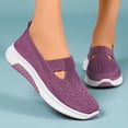 thumbnail image 2 of ibiyuan Orthopedic Shoes for Women Adjustable Upper Wide Walking Shoes for Women Mesh Knitted Woven -On White Sneakers for Women Comfortable Hands-Free Mary Jane Shoes Women Sports Shoes, 2 of 8