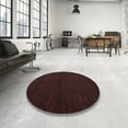 thumbnail image 4 of Ahgly Company Machine Washable Indoor Rectangle Contemporary Bakers Brown Area Rugs, 2' x 4', 4 of 7