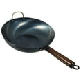 thumbnail image 4 of CTIRCHIU Iron Wok for Cooking Flat Bottom 1Pack, 4 of 8