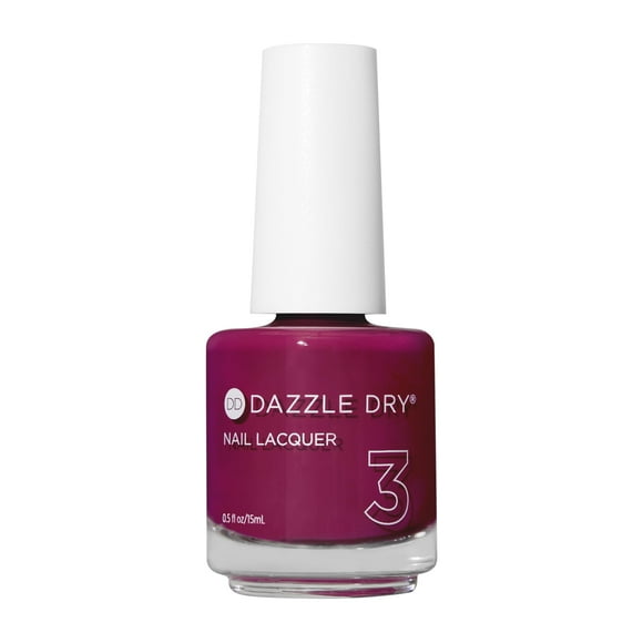 Laca de uñas Dazzle Dry Raspberry Rush Crema de cobertura total