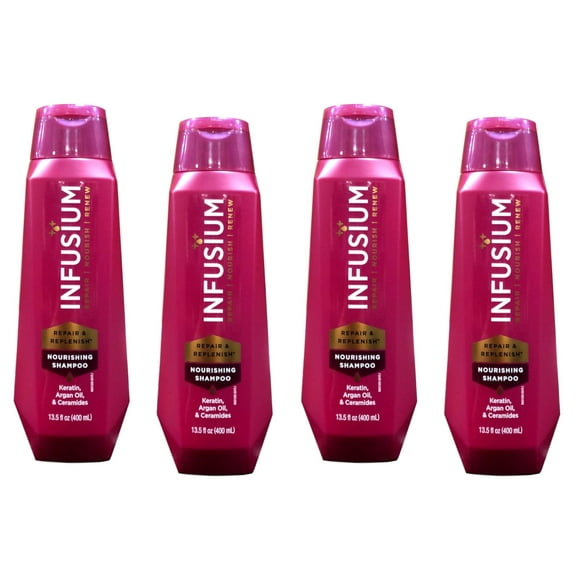 Infusium 23 Repair & Replenish Shampoo 13.5 oz 4 pack