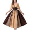 thumbnail image 1 of Robe de Costumes Renaissance Médiévale pour Femmes Manches Trompette Fée Gothique Rétro Corset à Lacets, 1 of 8