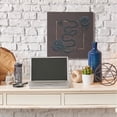 thumbnail image 2 of Stupell Industries Dark Glam Fashion Brand Snake Rich Floral Canvas Wall Art by Ziwei Li, 2 of 6