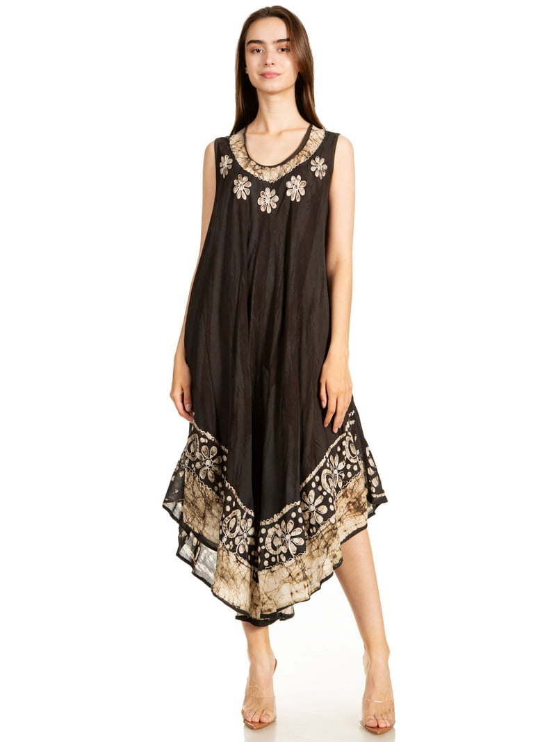 alexis black floral dress Unique Vintage Plus Size Black & Green Watercolor Frogs Alexis Swing Dress