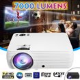 thumbnail image 1 of X5 LCD Projector Home Cinema Theater Movie LED Proyector HD Projectors AV Support 1080P 7000 Lumen, 1 of 10