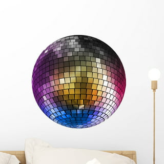 Stupell Industries Dazzling Pink Disco Ball Shining Geometric Framed On  Canvas by Hey Bre! Creative Studio Print