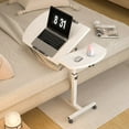thumbnail image 4 of axGear Overbed Table Height Tilt Adjustable Foldable Office Laptop Over Bed Desk, 4 of 9