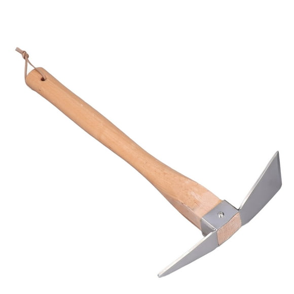 Hoe Garden Tool, Small Volume Fine Workmanship Pickaxe for Courtyard for Gardening for Pot Culture