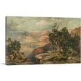 thumbnail image 1 of ARTCANVAS Grand Canyon Arizona From Hermit Rim Road 1913 Canvas Art Print by Thomas Moran - Size: 12" x 8" (0.75" Deep), 1 of 9