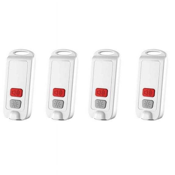 4X Personal Alarm,Safety Alarm for Women with LED Light,130DB Siren,Waterproof Sound Device for Kids Elders