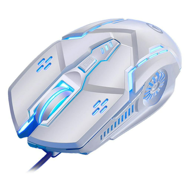  GK-XLI Gaming Mouse Wired, Lightweight Gaming Mice, Breathing  RGB Plug Play High-Precision Adjustable 3200 DPI Ergonomic PC Gaming Mouse  for Gamer, Wired Mouse for Laptop : Video Games