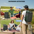 thumbnail image 2 of Starry Night Sky Cooler Backpack, Space and Cosmos Design with High-Performance Insulation, Leakproof for Outdoor Use, 2 of 6