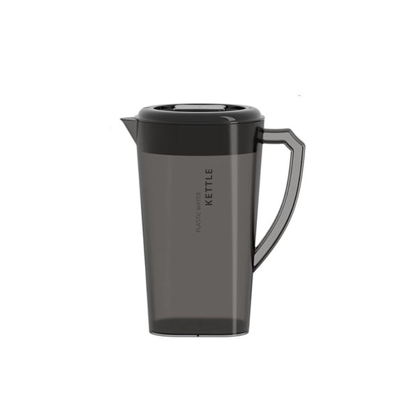 1.3/2.2/3L Plastic Water Pitcher with Lid, Heat Resistant Cold Drink Kettle Large Capacity Juice Jug for Home Kitchen