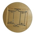 thumbnail image 4 of Table - 72" WFT Series Russian Birch Wood Round - Rubber Edge, 4 of 5