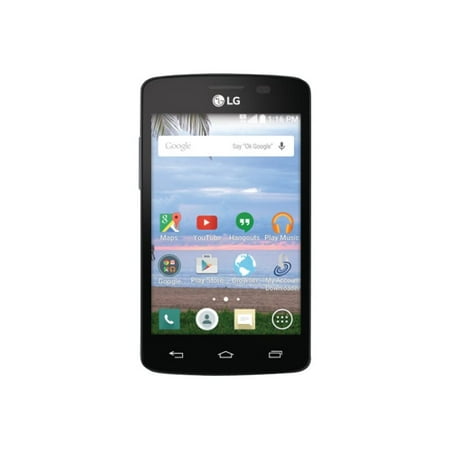 LG Lucky - 3G smartphone / Internal Memory 4 GB - microSD slot - LCD display - 3.8" - 320 x 480 pixels - rear camera 3 MP - NET10