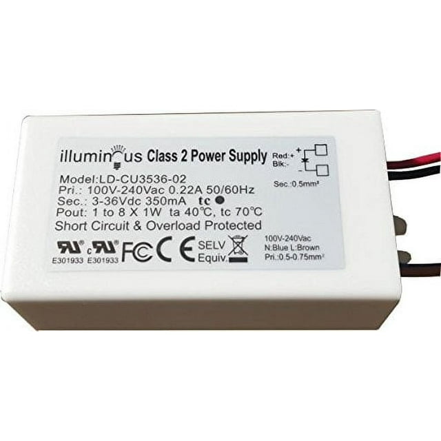 350Ma Constant Current 1-8W Dc Led Driver Transformer Ul Approved