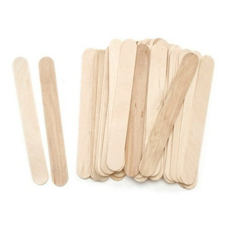 - Natural Color Wood Jumbo Craft Sticks: 45 Pack