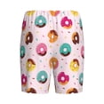 thumbnail image 4 of Yiaed Colorful Donuts for Men's Soft Sleep Pajama Short Lounging Pajama Shorts-3X-Large, 4 of 8