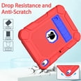 thumbnail image 5 of SUPNICE Case for iPad 10th Generation 2022 10.9 Inch,iPad 10th Generation Case with Pencil Holder & Kickstand,Shockproof Anti-Slip Protective Case for iPad 10th Generation 10.9",Red adn Blue, 5 of 7