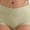 White, variant on Women Underwear High Waist Panties Full Coverage Briefs Soft Strech Breathable
