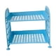 thumbnail image 2 of Estante de mesa para baño, bandeja de tocador, escritorio de oficina, soporte de almacenamiento, esquina de baño, estantes cosméticos, nivel para Azul shamjiam titular de maquillaje, 2 of 9