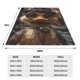 thumbnail image 3 of Balery Vintage Gentleman Duck Manta de Felpa Suave y Acogedora – Cobija de Franela Aterciopelada para Cama, Lavable y Cálida para Sofá, Mascotas, Transpirable-80"x60", 3 of 7