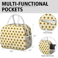 thumbnail image 6 of Floral Sunflower Pattern Lunch Box - Leakproof & Splash-Proof Insulated Lunch Bag, Lightweight & Portable for Office, School, or Picnic, 6 of 6