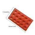 thumbnail image 2 of Injueey Molde de silicona para cavidades, carcasa para postres, herramienta de decoración de Fondant para pasteles hecha a mano, moldes antiadherentes Herramientas y accesorios para hornear Injueey HA074881-01, 2 of 6