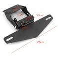 thumbnail image 2 of Cadre de Plaque d'Immatriculation de Moto Robuste et Fonctionnel avec Fonction Veilleuse, 2 of 6