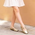 thumbnail image 3 of DREAM PAIRS Girls Mary Jane Dress Shoes Slip On Ballet Flats for Wedding Party and School, 3 of 7