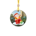 thumbnail image 2 of Letreros navideños de resina Ywbawe Holiday, elegantes decoraciones festivas, letreros navideños para colgar en la pared para el hogar o la oficina, decoración navideña cálida, ofertas de liquidación, 2 of 6