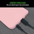 thumbnail image 4 of Funda Para Motorola Moto G60s Molan Cano Silicon Suave Rosa Mas Mica 9d 2pz Molan Cano Funda de Silicon, 4 of 6