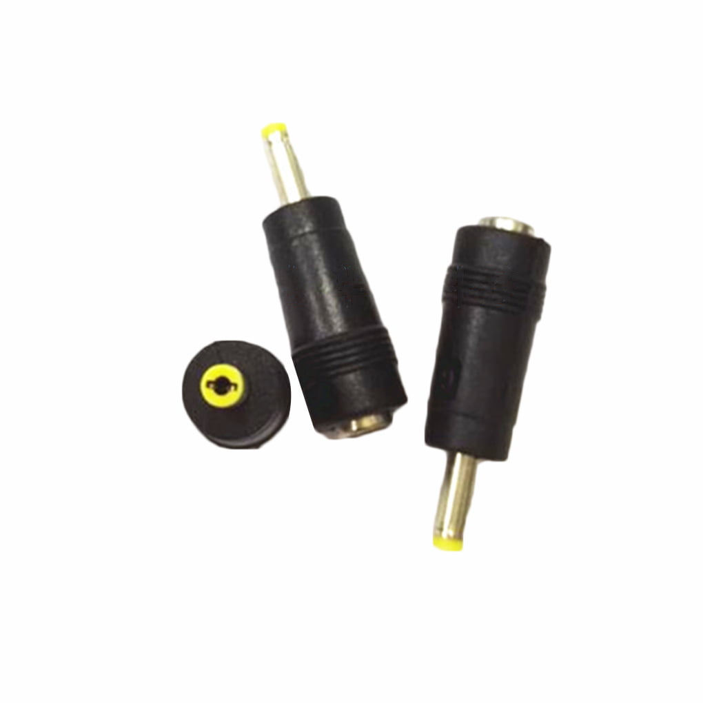 Yellow Tip 4.0x1.7 mm Male Plug to 5.5x2.1mm Female Jack DC Power Connector K4K9